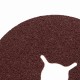 Круги фибровые 5 шт, Р 60, 115 х 22 mm Matrix 73903