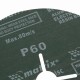 Круги фибровые 5 шт, Р 60, 180 х 22 mm Matrix 73921