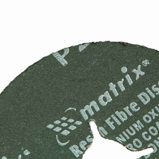 Круги фибровые 5 шт, Р 24, 115 х 22 mm Matrix 73901