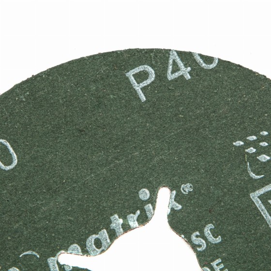Круги фибровые 5 шт, Р 40, 115 х 22 mm Matrix 73902