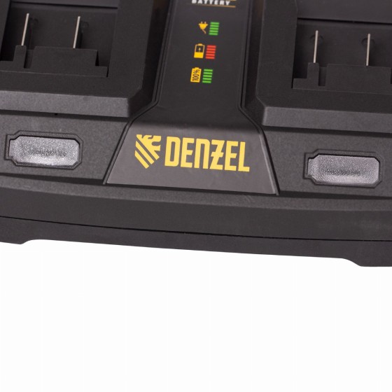 Кусторез аккумуляторный RBC510-36, Li-ion, 36 В, 4 Ач, нож 510 мм, поворотная ручка Denzel 59410 Кусторез аккумуляторный RBC510-36, Li-ion, 36 В, 4 Ач, нож 510 мм, поворотная ручка Denzel 59410