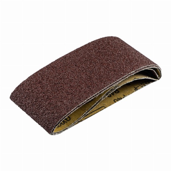 Лента абразивная бесконечная, P 40, 75 х 457 мм, 3 шт Matrix 74275