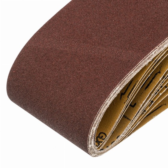 Лента абразивная бесконечная, P 120, 100 х 610 мм, 10 шт Matrix 74267