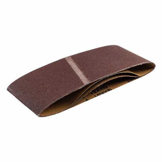 Лента абразивная бесконечная, P 100, 100 х 610 мм, 3 шт Matrix 74290
