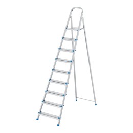 Стремянка, 9 ступеней, стальная, оцинкованная Сибртех 97841