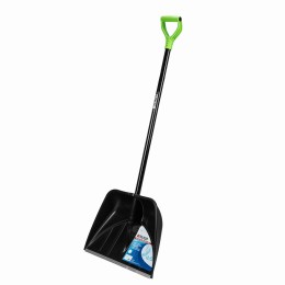 Лопата для уборки снега пластиковая Profi, 550 х 415 х 1405 мм, алюминиевый черенок, Palisad 61607