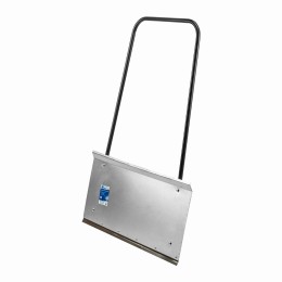 Движок для уборки снега, стальной, оцинкованный, 750 х 410 х 1100 мм, стальная рукоятка, Сибртех 61520