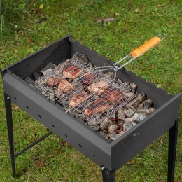 Решетка гриль 340 х 220 мм, хромированная Camping Palisad 69557