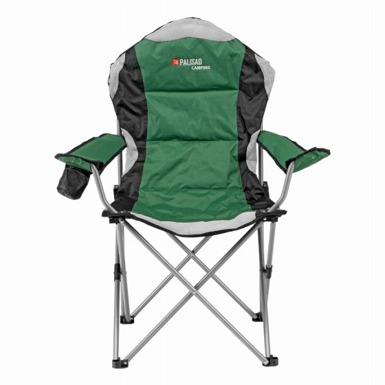 Кресло складное с подлокотниками и подстаканником, 60 х 60 х 110/92 см, Camping Palisad 69592 Кресло складное с подлокотниками и подстаканником, 60 х 60 х 110/92 см, Camping Palisad 69592
