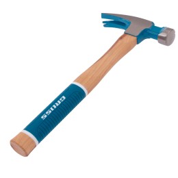Молоток-гвоздодер,560 г, угол 75, магнит, обрезиненная рукоятка AMERICAN HICKORY GROSS 10419