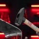 Молоток слесарный, 800 г, квадратный боек, деревянная рукоятка Matrix 10235