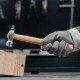 Молоток слесарный, 200 г, круглый боек, деревянная рукоятка 10238 Молоток слесарный, 200 г, круглый боек, деревянная рукоятка 10238