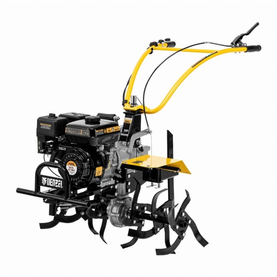 Мотоблок DPT-370X, 7 л.с, дисковое сцепление, ширина 90 см, глубина 35 см, фрез 3 х 4, ВОМ, передачи 3В/1Н Denzel 56406 Мотоблок DPT-370X, 7 л.с, дисковое сцепление, ширина 90 см, глубина 35 см, фрез 3 х 4, ВОМ, передачи 3В/1Н Denzel 56406