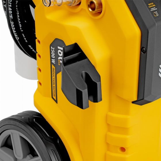 Моечная машина высокого давления K 70 Power, 2500 Вт, 180 бар, 600 л/ч, асинх. двиг.// Denzel 58272 Моечная машина высокого давления K 70 Power, 2500 Вт, 180 бар, 600 л/ч, асинх. двиг.// Denzel 58272