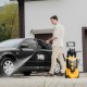 Моечная машина высокого давления R-180D, 2200 Вт, 180 бар, 380 л/ч, с барабаном Denzel 58239