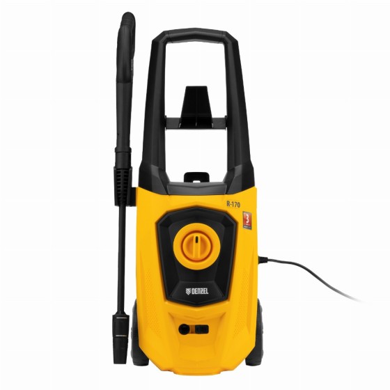 Моечная машина высокого давления R-170, 2000 Вт, 170 бар, 360 л/ч, колесная Denzel 58228 Моечная машина высокого давления R-170, 2000 Вт, 170 бар, 360 л/ч, колесная Denzel 58228