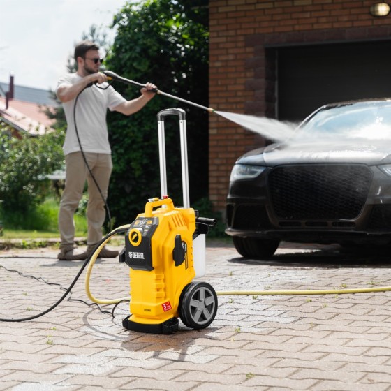 Моечная машина высокого давления K 50 Power, 2100 Вт, 150 бар, 600 л/ч, асинх. двиг.// Denzel 58271