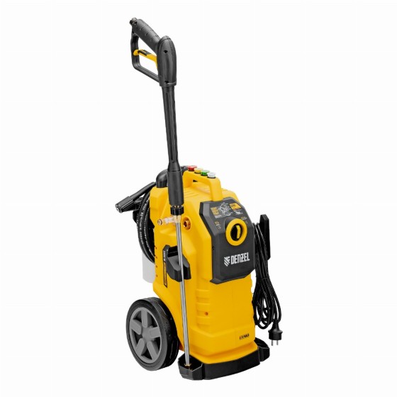 Моечная машина высокого давления K 70 Power, 2500 Вт, 180 бар, 600 л/ч, асинх. двиг.// Denzel 58272 Моечная машина высокого давления K 70 Power, 2500 Вт, 180 бар, 600 л/ч, асинх. двиг.// Denzel 58272
