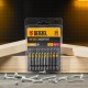 Бита TX 6х50, сталь S2, шестигранный профиль, 10 шт. Е 6,3 Denzel 11665 Бита TX 6х50, сталь S2, шестигранный профиль, 10 шт. Е 6,3 Denzel 11665