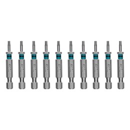 Бита Torx 10х50мм, сталь S2, шестигр., 10 шт. Gross 114068