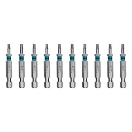Бита Torx 15х50мм, сталь S2, шестигр., 10 шт. Gross 114609