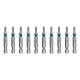 Бита Torx 15х50мм, сталь S2, шестигр., 10 шт. Gross 114609 Бита Torx 15х50мм, сталь S2, шестигр., 10 шт. Gross 114609