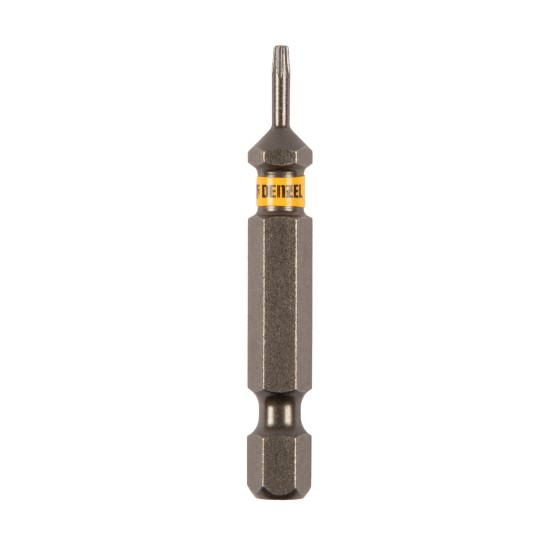 Бита TX 6х50, сталь S2, шестигранный профиль, 10 шт. Е 6,3 Denzel 11665 Бита TX 6х50, сталь S2, шестигранный профиль, 10 шт. Е 6,3 Denzel 11665