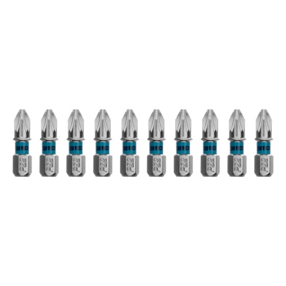 Бита PZ2х25мм, сталь S2, шестигр., 10 шт. Gross 113040 Бита PZ2х25мм, сталь S2, шестигр., 10 шт. Gross 113040