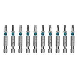 Бита Torx 20х50мм, сталь S2, шестигр., 10 шт. Gross 114070