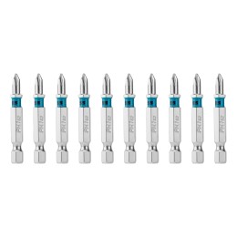 Бита PH1х50мм, сталь S2, шестигр., 10 шт. Gross 113034