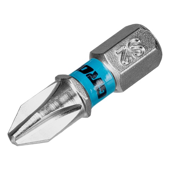 Бита PH2х25мм, сталь S2, шестигр., 10 шт. Gross 113030