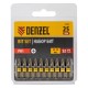 Бита PH1х25, сталь S2, шестигранный профиль, 10 шт. Е 6,3 Denzel 11651