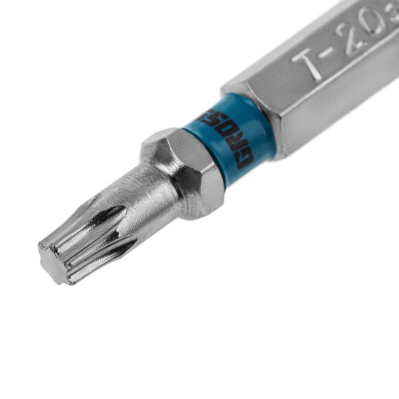 Бита Torx 20 х 50, сталь S2, 10 шт. Gross 11470 Бита Torx 20 х 50, сталь S2, 10 шт. Gross 11470