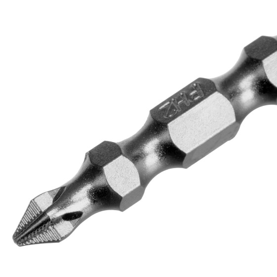 Бита двухстор., PH2-PH1х45мм, сталь S2, 10шт. Gross 112011 Бита двухстор., PH2-PH1х45мм, сталь S2, 10шт. Gross 112011