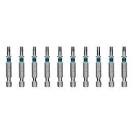 Бита Torx 25х50мм, сталь S2, шестигр., 10 шт. Gross 114071