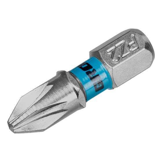 Бита PZ2х25мм, сталь S2, шестигр., 10 шт. Gross 113040 Бита PZ2х25мм, сталь S2, шестигр., 10 шт. Gross 113040