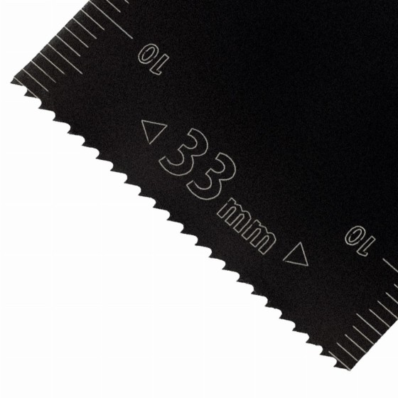 Насадка для МФИ режущая пазовая прямая, BiM, по металлу и дереву, 33 x 1.4 мм, мелкий зуб Denzel 782305