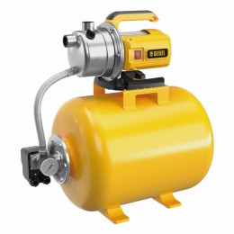 Насосная станция WPS1200-24S, 1200 Вт, напор 45 м, 5000 л/ч, ресивер 24 л, нержавейка Denzel 99103 Насосная станция WPS1200-24S, 1200 Вт, напор 45 м, 5000 л/ч, ресивер 24 л, нержавейка Denzel 99103