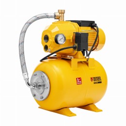 Насосная станция эжекторная PSD-800C, 800 Вт, 2400 л/ч, ресивер 24 л, всасывание 20 м Denzel 97212