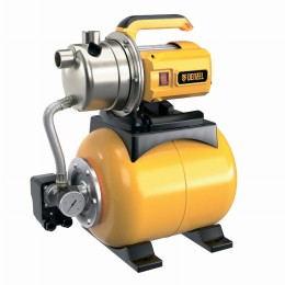 Насосная станция WPS800-24S, 800 Вт, напор 40 м, 4600 л/ч, ресивер 24 л, нержавейка Denzel 99102 Насосная станция WPS800-24S, 800 Вт, напор 40 м, 4600 л/ч, ресивер 24 л, нержавейка Denzel 99102