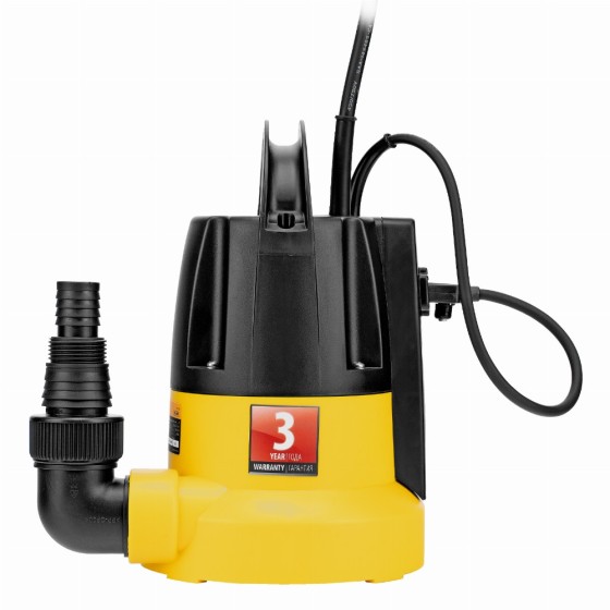Дренажный насос DP-500E, 500 Вт, подъем 7 м, 7000 л/ч Denzel 97218 Дренажный насос DP-500E, 500 Вт, подъем 7 м, 7000 л/ч Denzel 97218