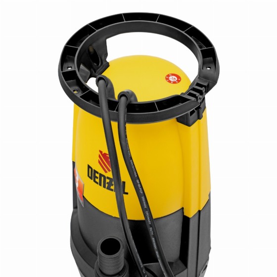 Дренажный насос для чистой и грязной воды DP450S, 450 Вт, напор 6 м, 12000 л/ч Denzel 97267 Дренажный насос для чистой и грязной воды DP450S, 450 Вт, напор 6 м, 12000 л/ч Denzel 97267