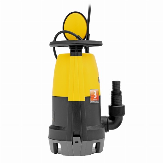 Дренажный насос для чистой и грязной воды DP450S, 450 Вт, напор 6 м, 12000 л/ч Denzel 97267 Дренажный насос для чистой и грязной воды DP450S, 450 Вт, напор 6 м, 12000 л/ч Denzel 97267