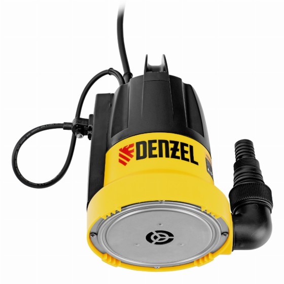 Дренажный насос DP-500E, 500 Вт, подъем 7 м, 7000 л/ч Denzel 97218 Дренажный насос DP-500E, 500 Вт, подъем 7 м, 7000 л/ч Denzel 97218