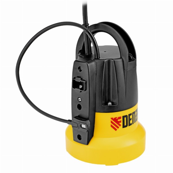 Дренажный насос DP-500E, 500 Вт, подъем 7 м, 7000 л/ч Denzel 97218 Дренажный насос DP-500E, 500 Вт, подъем 7 м, 7000 л/ч Denzel 97218
