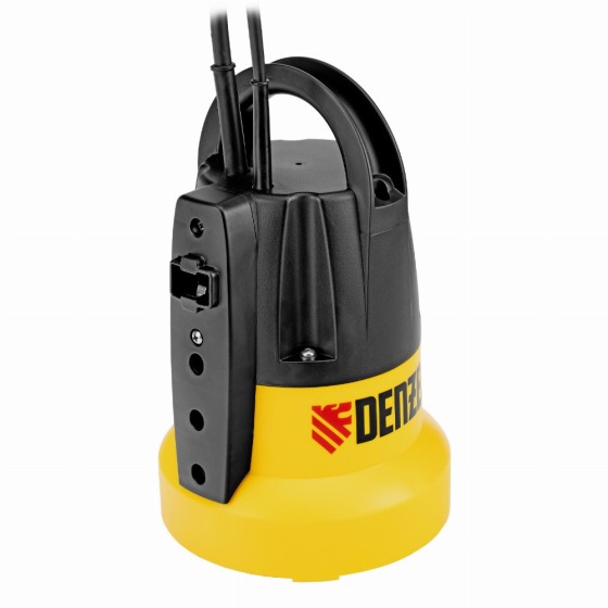 Дренажный насос DP-500E, 500 Вт, подъем 7 м, 7000 л/ч Denzel 97218 Дренажный насос DP-500E, 500 Вт, подъем 7 м, 7000 л/ч Denzel 97218