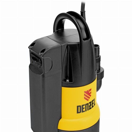 Дренажный насос DP-800A, 800 Вт, подъем 5 м, 13000 л/ч Denzel 97219