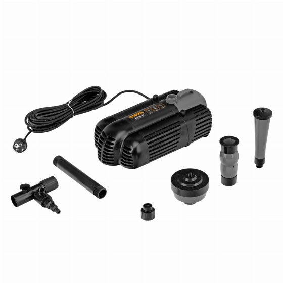 Насос фонтанный FNP90-39, 92 Вт, подъем 3,9 м, 3200 л/ч, колокольчик/каскад/гейзер Denzel 99033 Насос фонтанный FNP90-39, 92 Вт, подъем 3,9 м, 3200 л/ч, колокольчик/каскад/гейзер Denzel 99033
