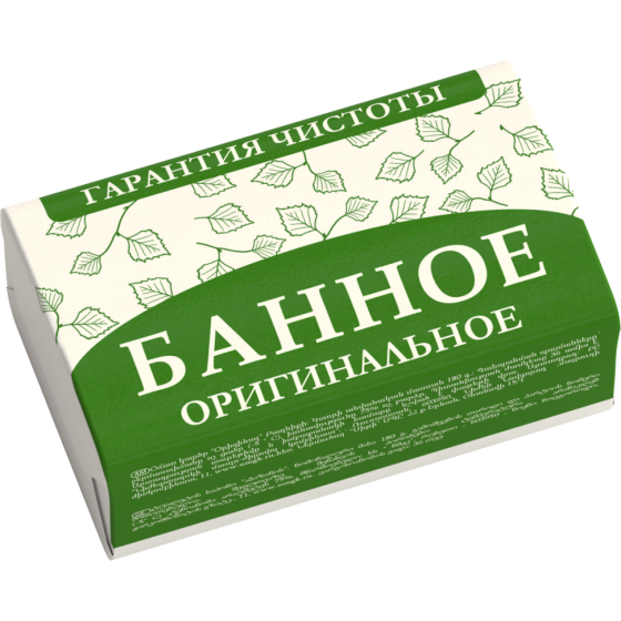 Мыло оригинальное Банное, 180 г, НМЖК 92183