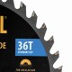 Пильный диск по дереву ф150 х 20 мм, 36 зубов Denzel 733027